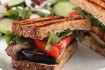 Grilled Eggplant & Portobello Sandwich Recipe