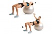 Single Arm Chest Press on Stability Ball